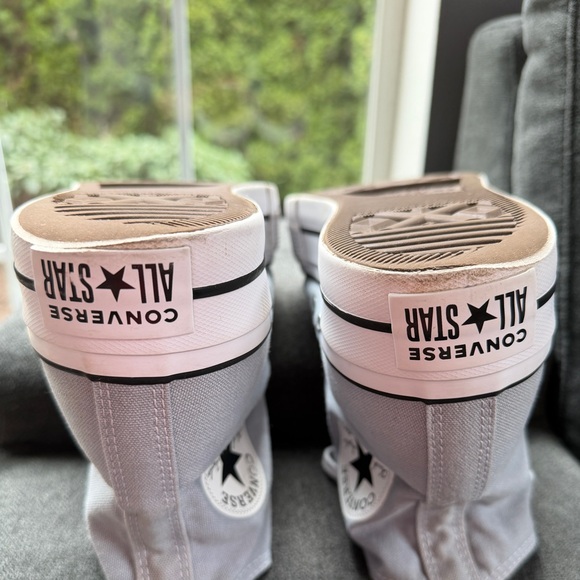 Converse Chuck Taylor Platform High Top Blue Gray Women’s 10 EU 41.5 - Picture 6 of 13